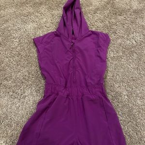 Athleta girl, pink romper, size 7